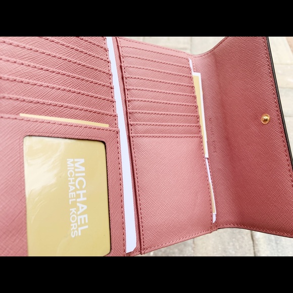 Michael kors large trifold wallet pink - Picture 3 of 3